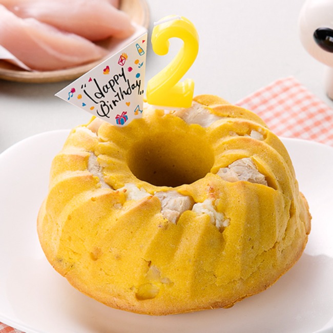 닭고기 단호박케이크