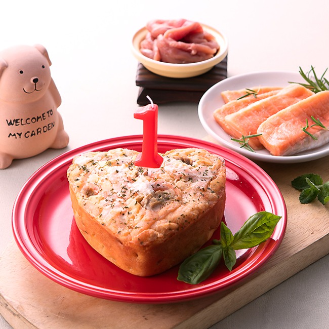 오리구이 연어 치즈케이크 미니