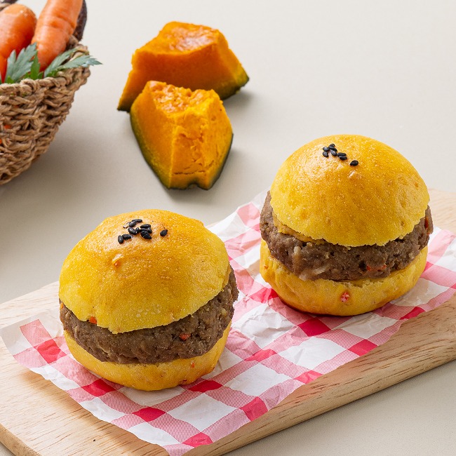 강아지 소고기버거 2P